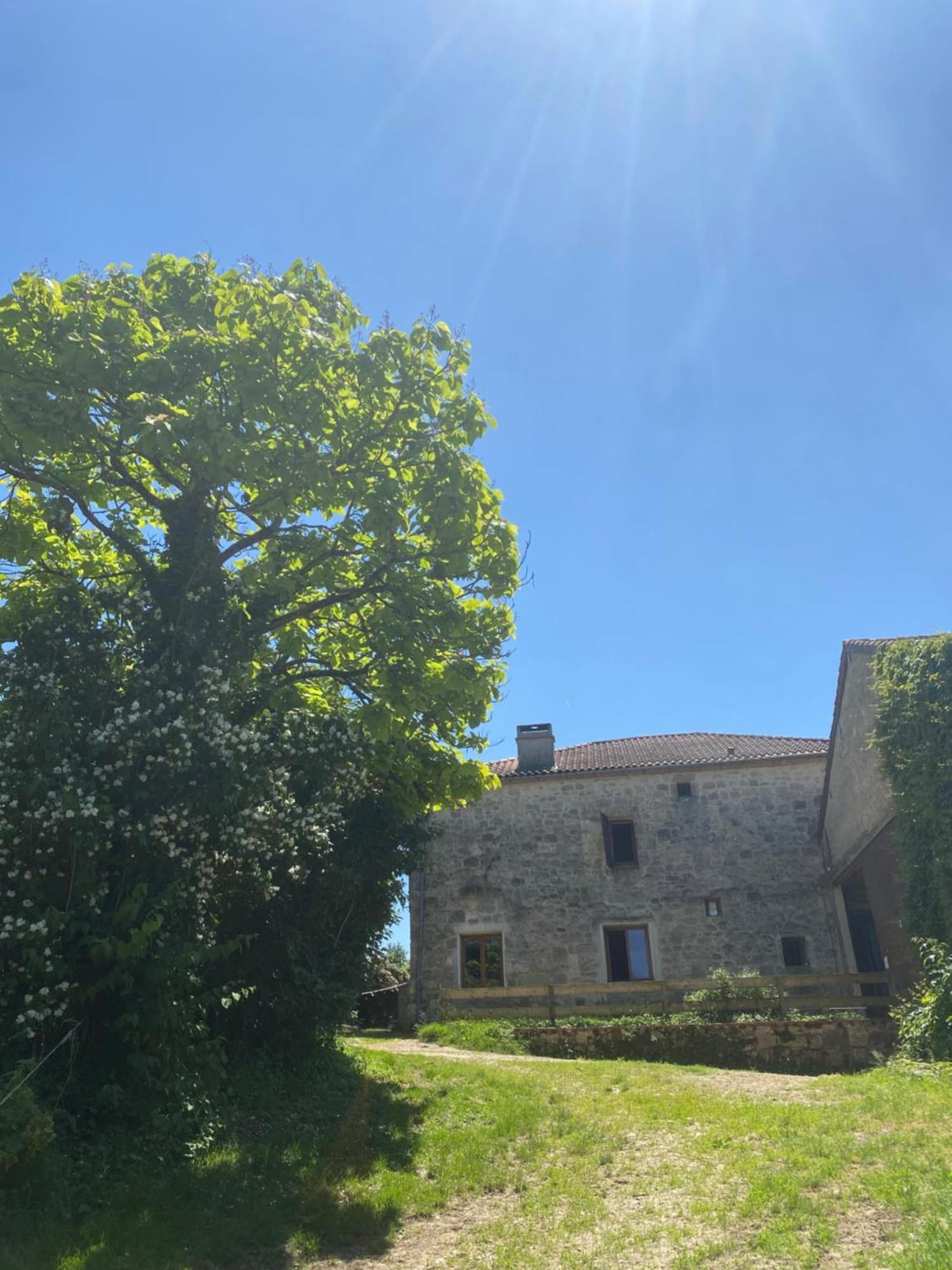 Chez Sophie -Chambres D'Hotes, Gite Et Gite Equestre Clermont-Dessous Exteriör bild